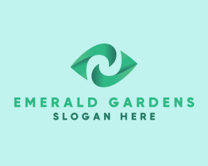 Eco Leaf Plant logo design