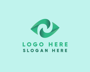 Sustainable - Eco Leaf Plant logo design