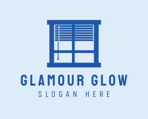 Blue Window Blinds Logo