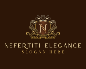 Luxury Royal Shield logo design