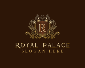 Luxury Royal Shield logo design