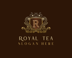 Luxury Royal Shield logo design