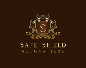 Luxury Royal Shield logo design