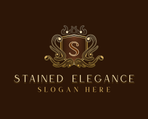 Luxury Royal Shield logo design