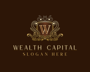 Luxury Royal Shield logo design