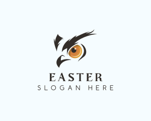 Hooter - Owl Bird Aviary logo design