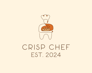 Abstract Bread  Baker logo design