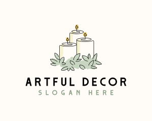 Candle Light Decor logo design