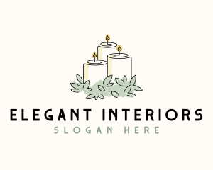 Candle Light Decor logo design