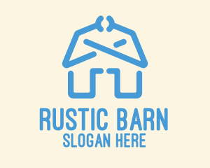 Barn - Blue Barn House logo design
