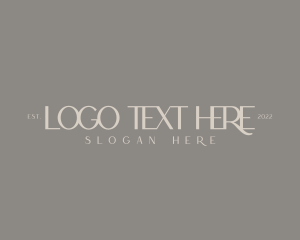 Beautician - Luxury Brand Business logo design