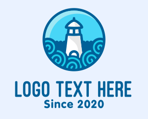 Coast - Coastal Marine Lighthouse logo design