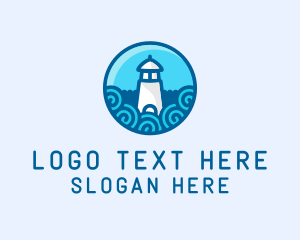 Coastal - Coastal Marine Lighthouse logo design