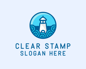 Coastal Marine Lighthouse logo design