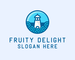 Coastal Marine Lighthouse logo design