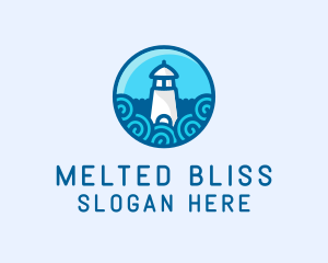 Coastal Marine Lighthouse logo design