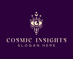 Astrology - Boho Eye Astrology logo design
