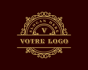 Luxury Decorative Hotel Logo
