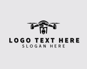 Videography - Aerial Drone Rotocraft logo design