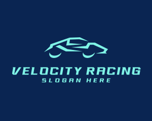 Futuristic Automobile Vehicle logo design