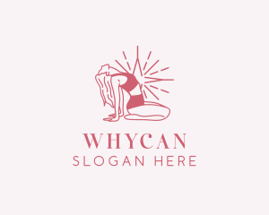Sexy Woman Wellness Logo