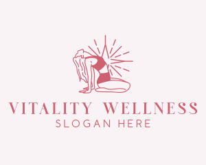 Sexy Woman Wellness logo design