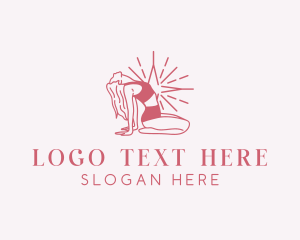 Dermatologist - Sexy Woman Wellness logo design