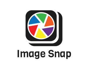 Capture - Colorful Camera App logo design