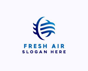 HVAC Exhaust Cooling logo design