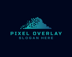 Pixel Cloud Technology logo design