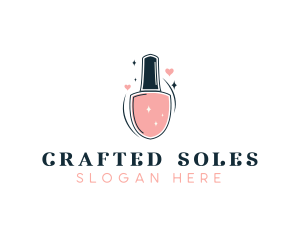 Nails Salon Manicure Logo