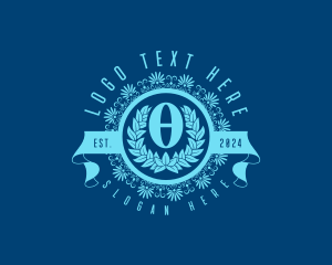 Ornamental - Premium Greek Theta logo design