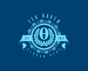 Premium Greek Theta logo design