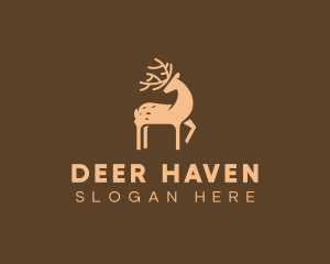 Deer - Wild Forest Deer logo design