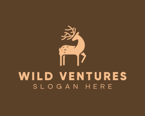 Wild - Wild Forest Deer logo design