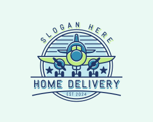 Pilot Freight Aircraft logo design