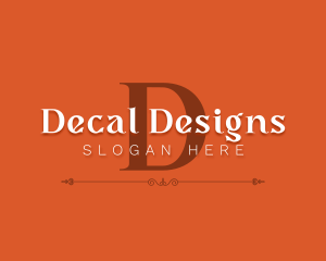 Stylish Elegant Brand logo design