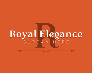 Stylish Elegant Brand logo design