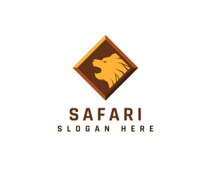 Diamond Wildlife Safari logo design