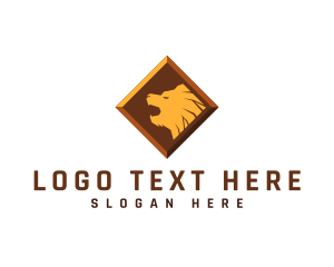 Golden - Diamond Wildlife Safari logo design