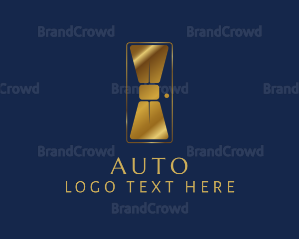 Elegant Bowtie Door Logo