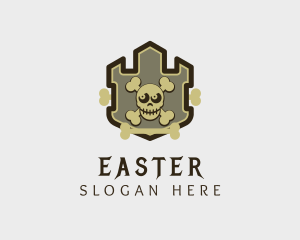 Sigil - Skull Pirate Crest logo design