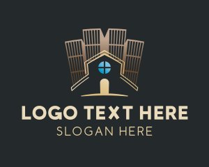 Engineer - House Building Residence logo design
