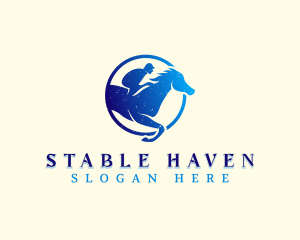 Riding - Horse Ranch Equestrian logo design