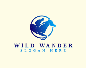 Horse Ranch Equestrian logo design