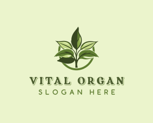 Organic Herbal Garden logo design