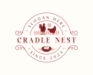 Chicken Poultry Farm logo design