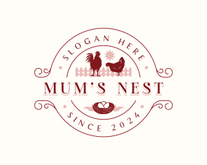 Chicken Poultry Farm logo design