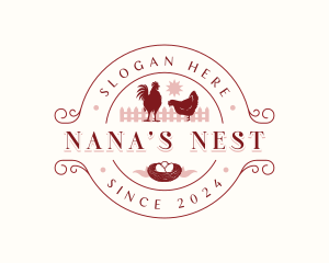 Chicken Poultry Farm logo design