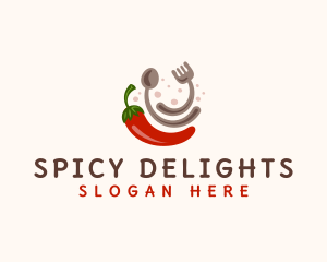 Spicy Chili Restaurant logo design